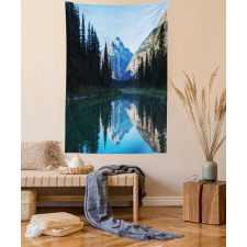 Mountain Reflection on Lake Tapestry