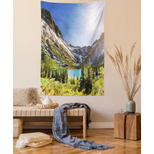 Peaceful Nature Scene Montana Tapestry