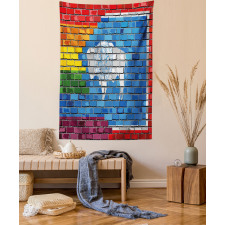 Equality State and Gay Flag Tapestry