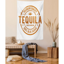 Mexican Drink Retro Stamp Tapestry