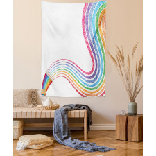 Imagination Themed Pencils Tapestry