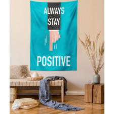 Always Stay Words Tapestry