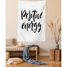 Cursive Vibe Tapestry