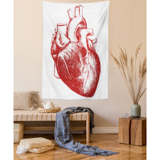 Sketch of Cardio Organ Tapestry