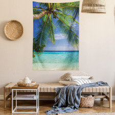 Paradise View Maldives Tapestry