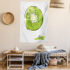 Halved Fruit Design Tapestry