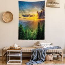 Sunset Hills Panorama Tapestry