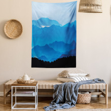 Misty Mountain Levels Tapestry