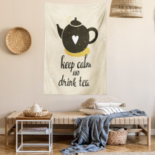 Drink Tea Teapot Tapestry