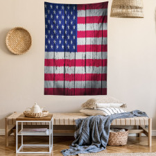 July Fourth Freedom Day Tapestry