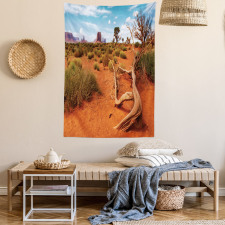 Arizona Valley Scenery Tapestry