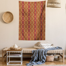 Geometric Stripes Tapestry