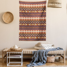 Aztec Style Arrow Tapestry