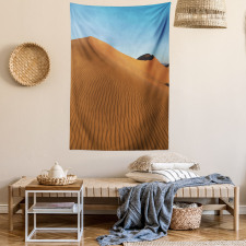 Wind Stains on Sands and Sky Tapestry