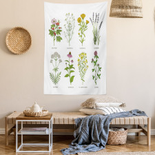 Natural Cosmetics Flowers Tapestry