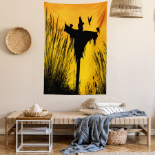 Rural Silhouettes Tapestry