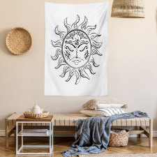 Sleeping Sun Tapestry