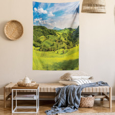 Tuscany Italy Farms Tapestry