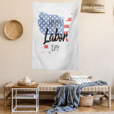 American Holiday Concept Tapestry