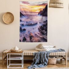 Sunrise Halona Beach Tapestry