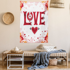 Love Pastel Flora Tapestry