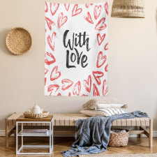 Love Hearts Tapestry