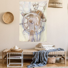 Captain Leader Seaman Tapestry