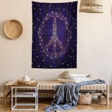 Peace Sign Tapestry