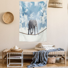 Classic Elephant Balance Tapestry