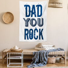 Big Grunge Lettering Tapestry