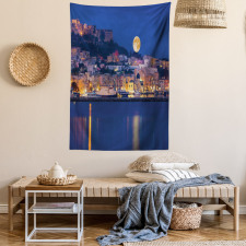 Full Moon Coast Sea Tapestry