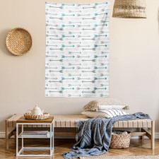 Arrow Pattern Horizontal Tapestry