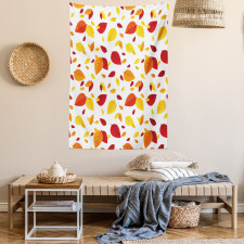 Seasonal Fall Leaves Tapestry