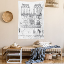 Detailed Sketch Tapestry