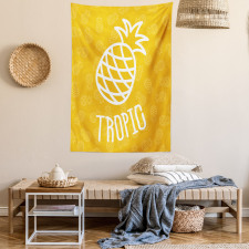 Exotic Pineapple Summer Tapestry