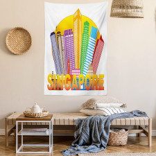 Typography and Skyline Tapestry