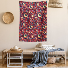 Modern Paisley Tapestry