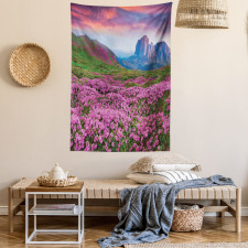 Mountain Village Fall Tapestry