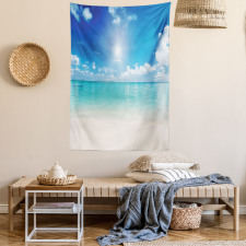 Sky and Tropical Sea Tapestry