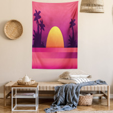Dramatic and Exotic Scene Tapestry