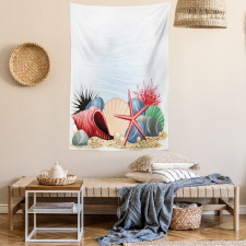 Summertime Seaside Pearl Tapestry