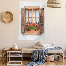 European Rustic Shutters Tapestry