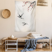 Cherry Trees in Spring Tapestry