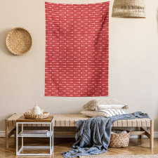 Boho Modern Polka Dots Art Tapestry