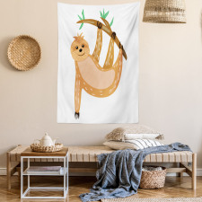 Simplistic Lazy Animal Tapestry