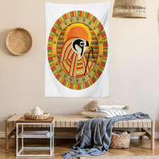 Ancient Sun Figure Tapestry