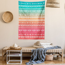 Bohemian Native Arrow Tapestry