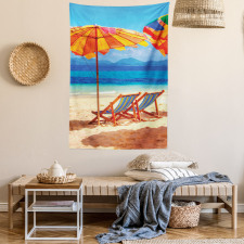 Sea of Thailand Beach Tapestry