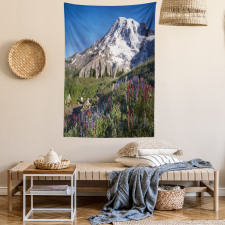 Spring Mt. Rainier Photo Tapestry