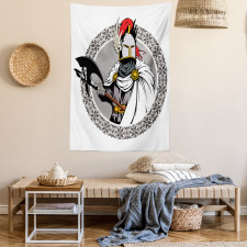 Knight Heroic Armour Tapestry
